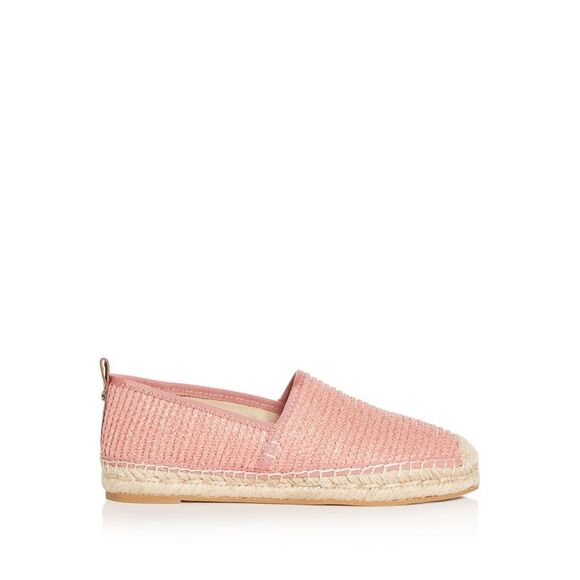 NWT SAM EDELMAN Womens Pink Khloe Toe Platform Slip On Espadrille Shoes 8 M - Picture 3 of 5